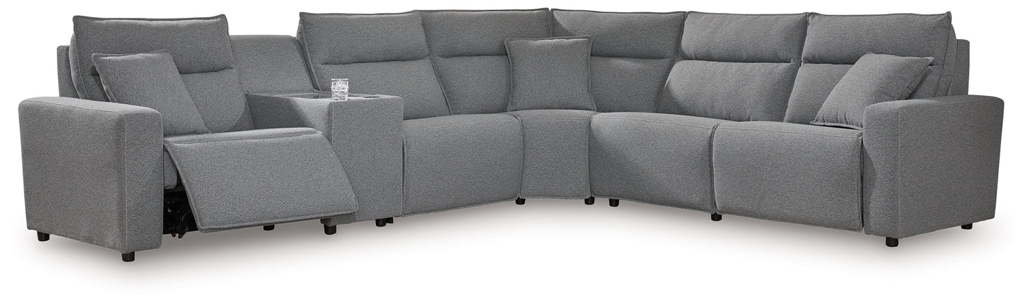 ModMax II 6-Piece Reclining Sectional with Console