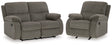 Furniture City Houma - Ashley Furniture - Scranto Reclining Loveseat and Recliner - Reclining Loveseat and Recliner - 66502U2