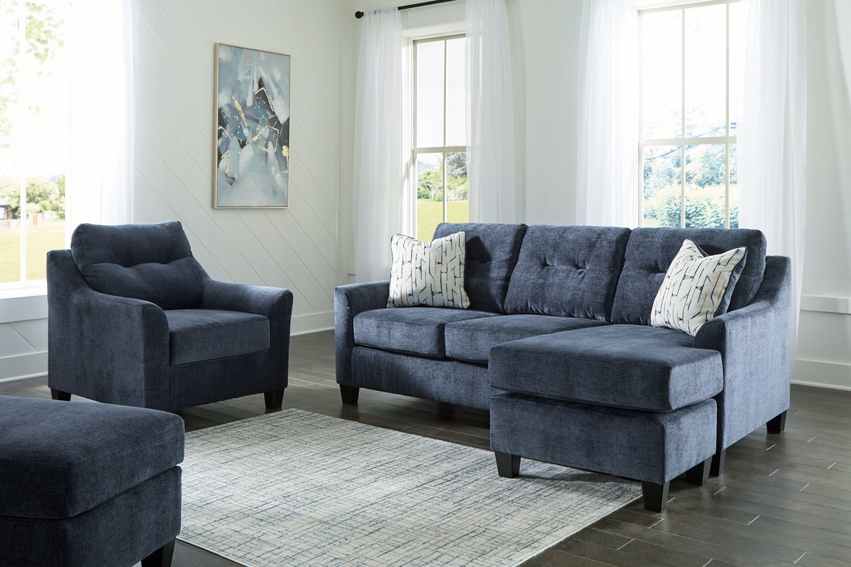 Furniture City Houma - Ashley Furniture - Amity Bay Sofa Chaise, Chair, and Ottoman - Sofa Chaise, Chair, and Ottoman - 67206U2