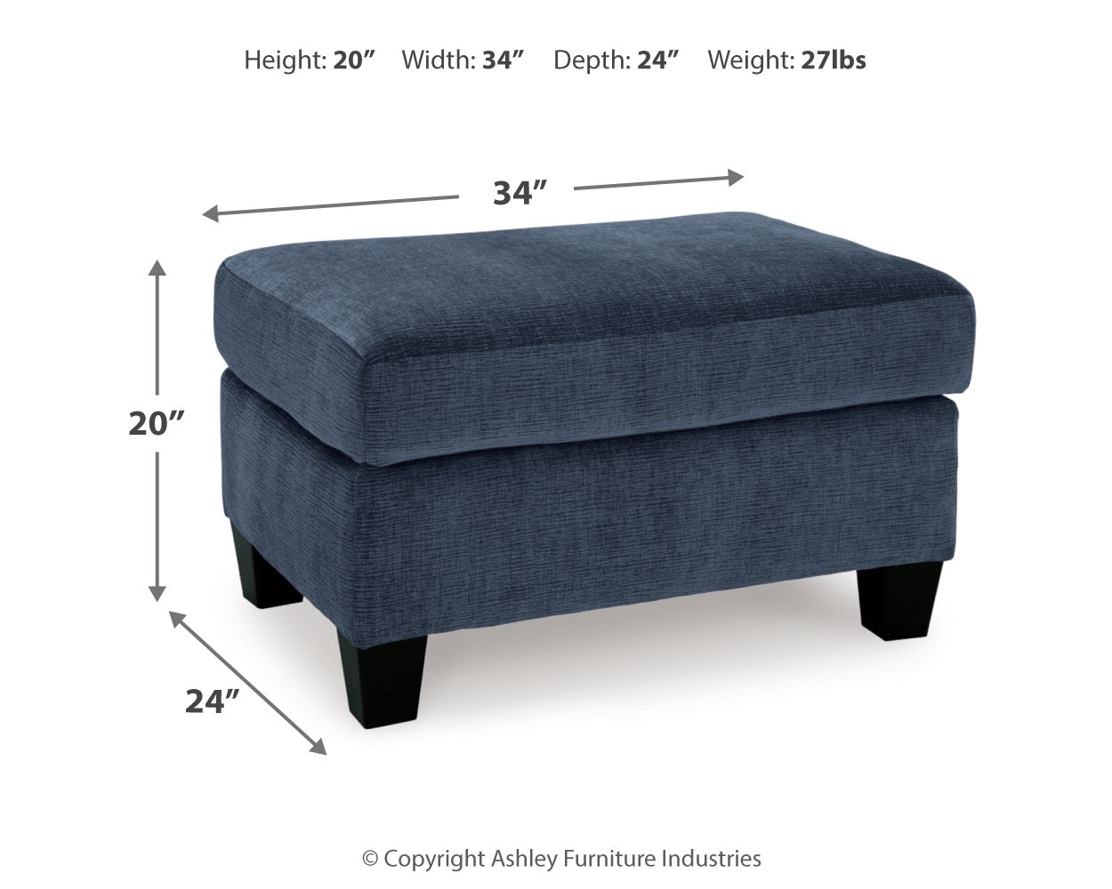 Amity Bay Ottoman