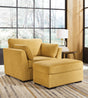 Furniture City Houma - Ashley Furniture - Keerwick Oversized Chair and Ottoman - Oversized Chair and Ottoman - 67506U2