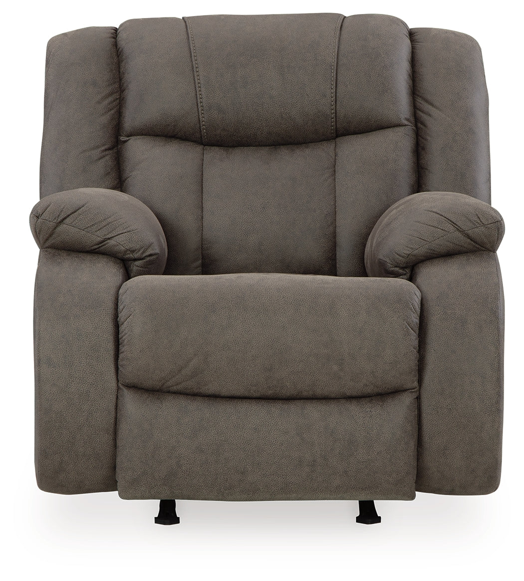 First Base Reclining Loveseat and Recliner