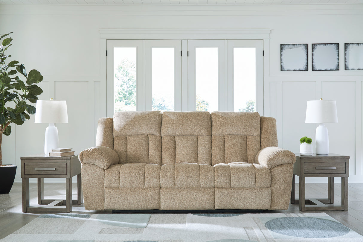 Furniture City Houma - Ashley Furniture - Tip-Off Power Reclining Sofa - PWR REC Sofa with ADJ Headrest - 6930515