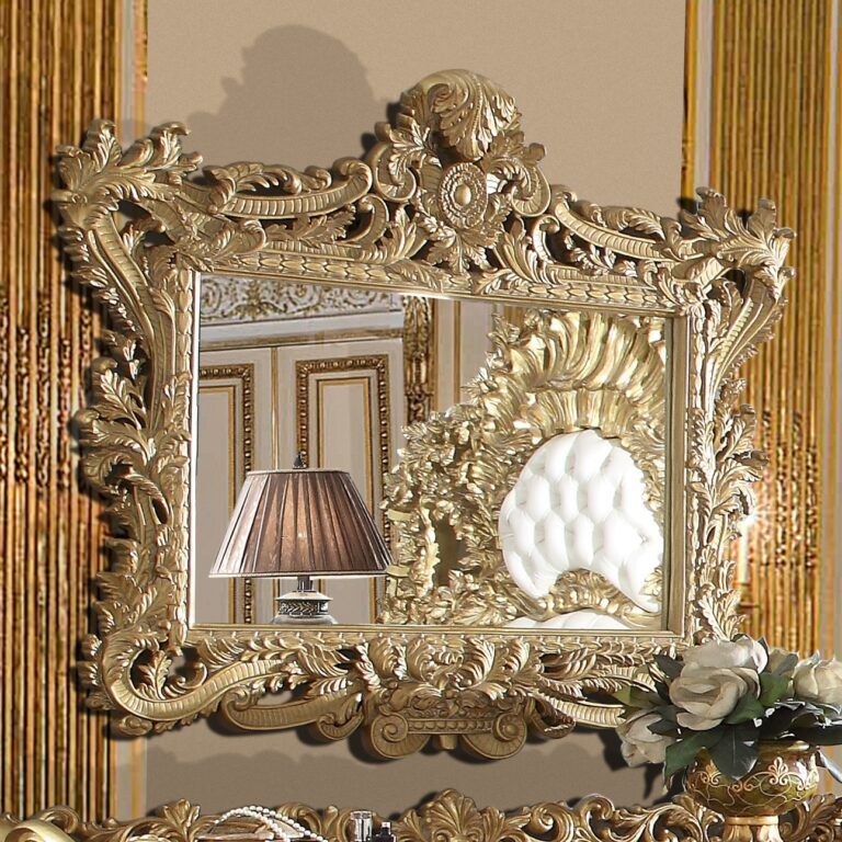 HD-8086 - Accent Mirror - Bright Gold