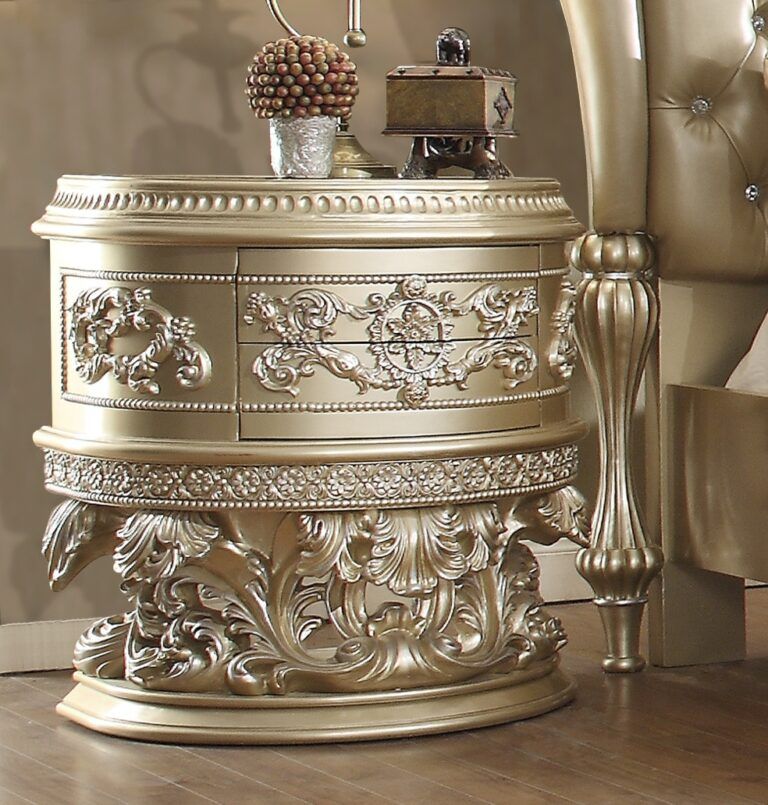 HD-8022 - Bedroom Nightstand - Champagne