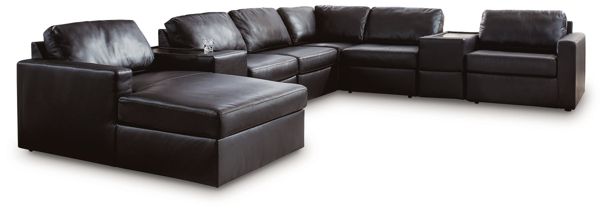 ModMax II 8-Piece Sectional with Chaise and Storage Consoles