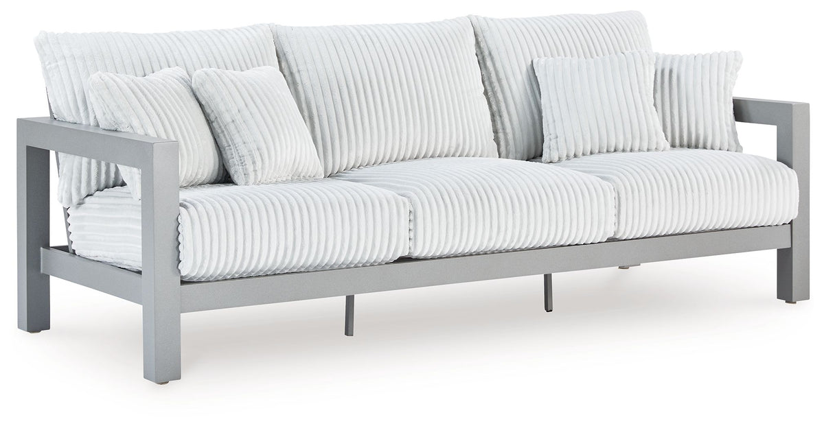 Hurley Park - Sofa With Cushion - Gray