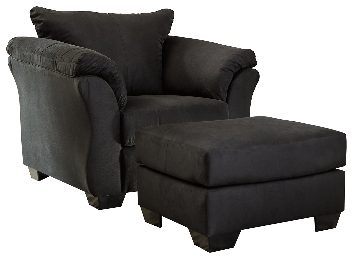 Furniture City Houma - Ashley Furniture - Darcy Chair and Ottoman - Chair and Ottoman - 75008U3