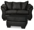 Furniture City Houma - Ashley Furniture - Darcy Loveseat and Ottoman - Loveseat and Ottoman - 75008U6