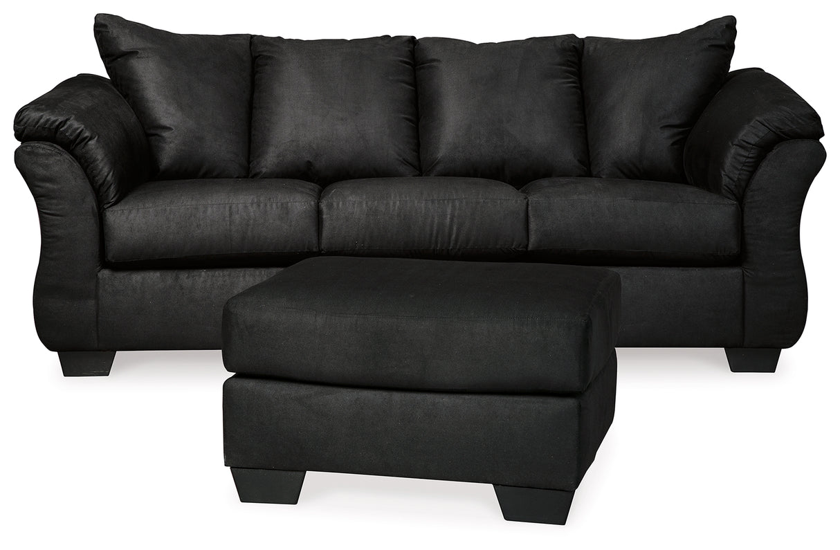 Furniture City Houma - Ashley Furniture - Darcy Sofa and Ottoman - Sofa and Ottoman - 75008U11