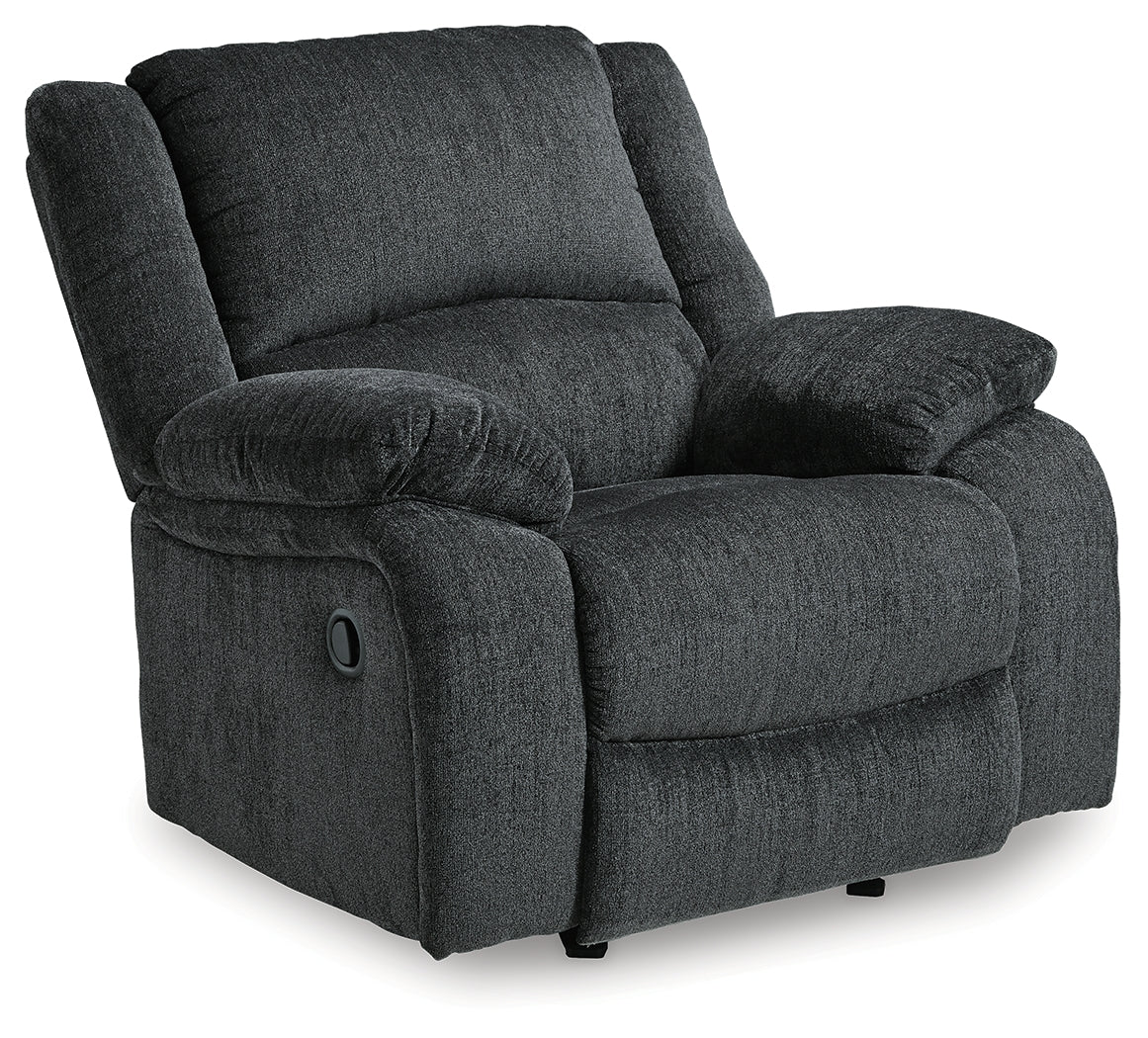 Draycoll Reclining Loveseat and 2 Recliners