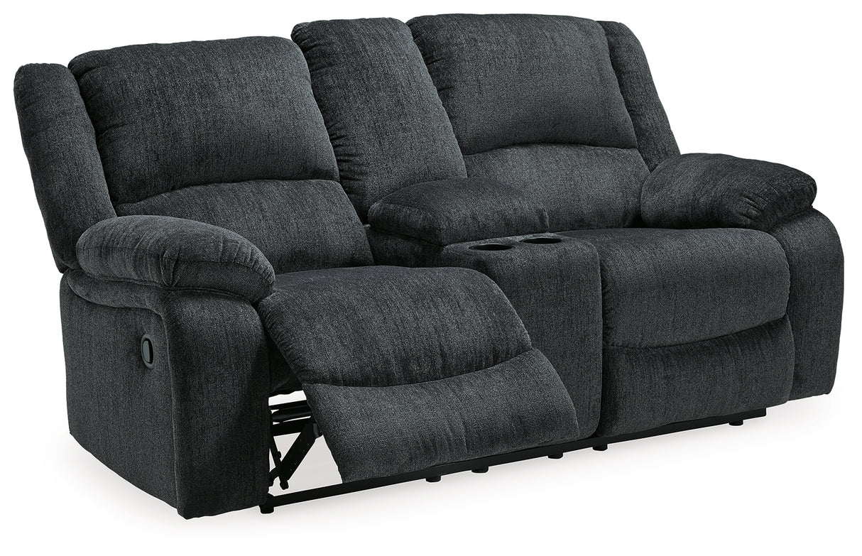 Draycoll Reclining Loveseat and 2 Recliners