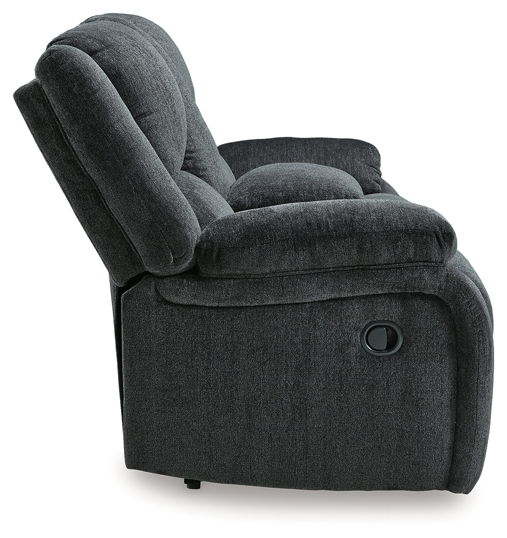 Draycoll Reclining Loveseat and 2 Recliners
