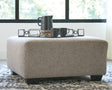 Furniture City Houma - Ashley Furniture - Ballinasloe Oversized Ottoman - Oversized Accent Ottoman - 8070208