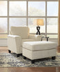 Furniture City Houma - Ashley Furniture - Abinger Chair and Ottoman - Chair and Ottoman - 83904U4