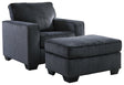 Furniture City Houma - Ashley Furniture - Altari Chair and Ottoman - Chair and Ottoman - 87213U2