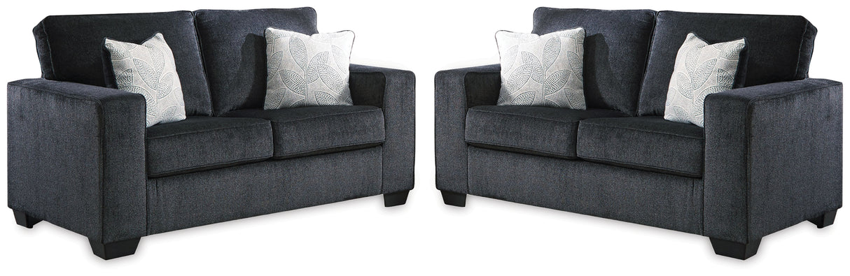 Furniture City Houma - Ashley Furniture - Altari Set of 2 Loveseats - Set of 2 Loveseats - 87213U14