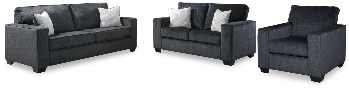 Furniture City Houma - Ashley Furniture - Altari Sofa, Loveseat and Chair - Sofa, Loveseat and Chair - 87213U10
