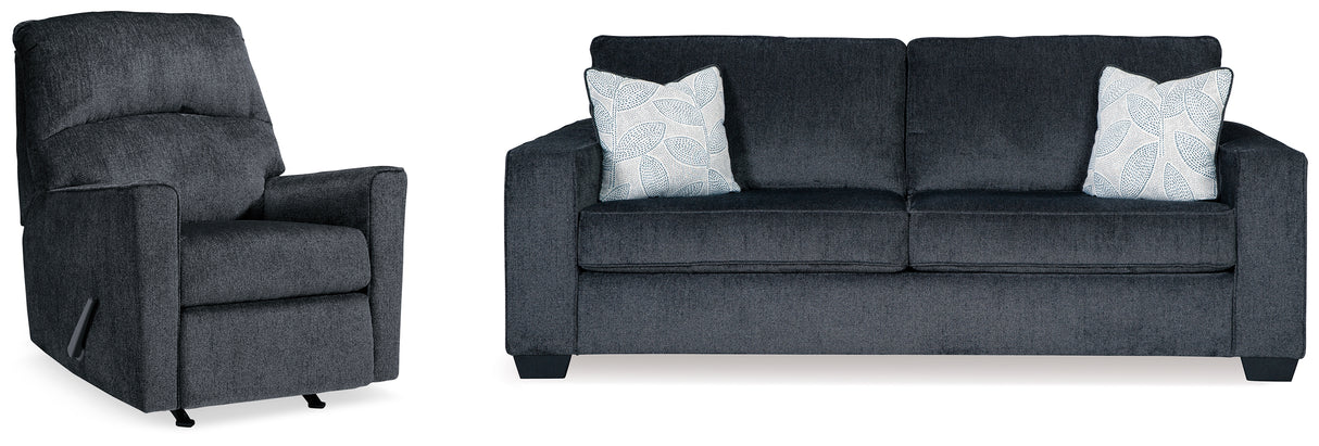 Furniture City Houma - Ashley Furniture - Altari Queen Sofa Sleeper and Recliner - Queen Sofa Sleeper and Recliner - 87213U13