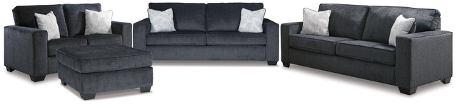 Furniture City Houma - Ashley Furniture - Altari Sofa Sleeper, Sofa, Loveseat, and Ottoman - Sofa Sleeper, Sofa, Loveseat, and Ottoman - 87213U5
