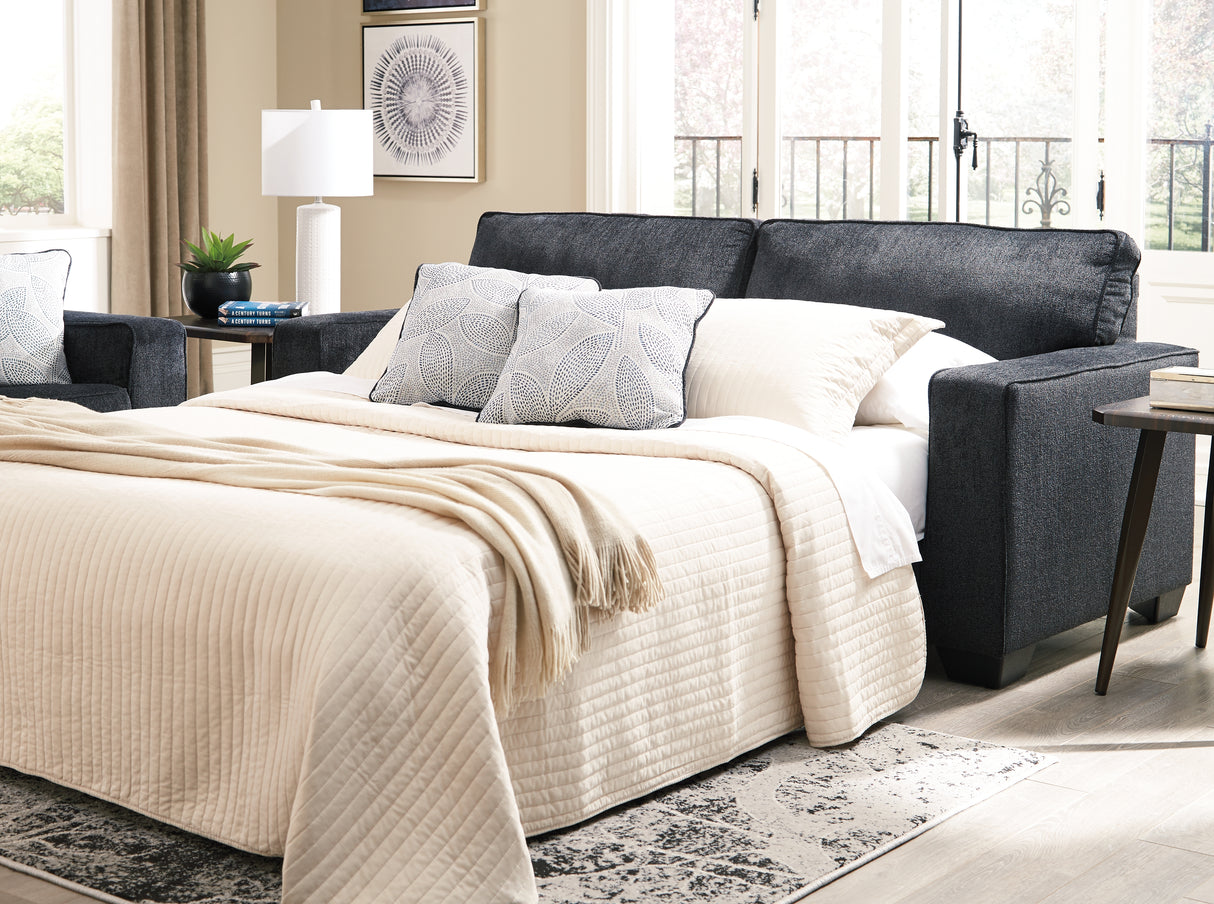 Furniture City Houma - Ashley Furniture - Altari Queen Sofa Sleeper - Queen Sofa Sleeper / Slate - 8721339