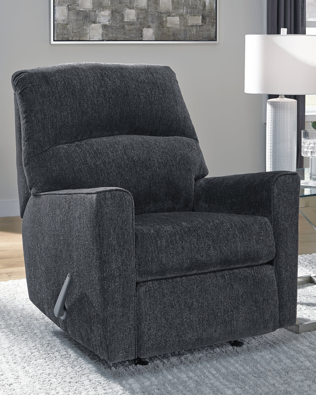 Furniture City Houma - Ashley Furniture - Altari Recliner - Rocker Recliner / Slate - 8721325