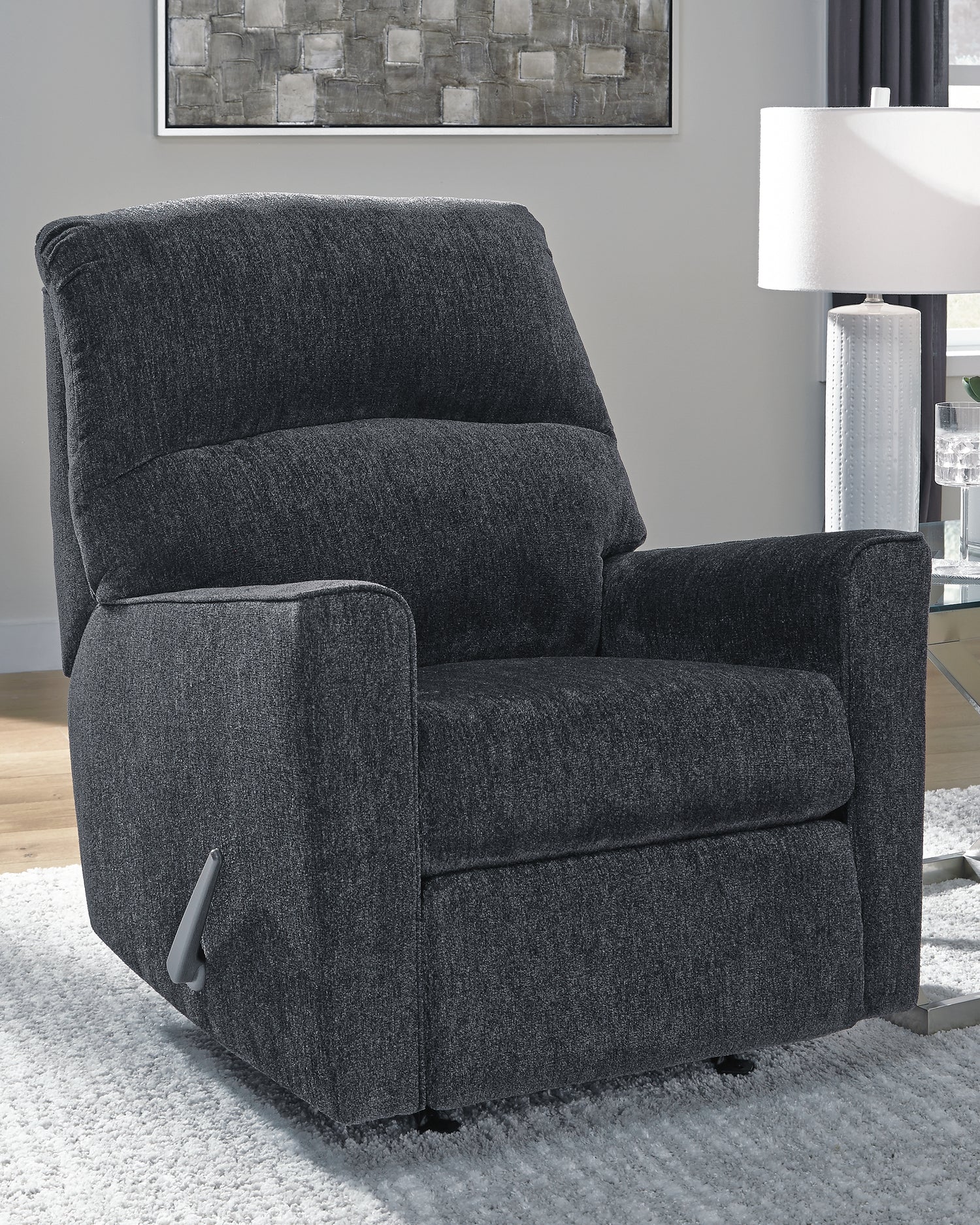 Furniture City Houma - Ashley Furniture - Altari Recliner - Rocker Recliner / Slate - 8721325