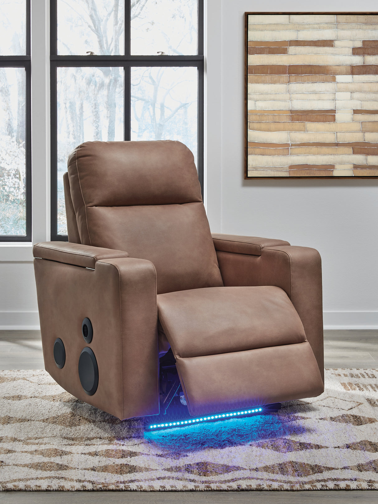 Lorrenton Power Glider Recliner with Audio System