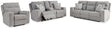 Furniture City Houma - Ashley Furniture - Biscoe Power Reclining Sofa, Loveseat and Recliner - Power Reclining Sofa, Loveseat and Recliner - 90503U2