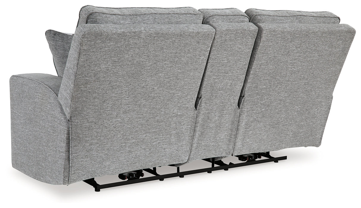 Biscoe Power Reclining Loveseat with Console