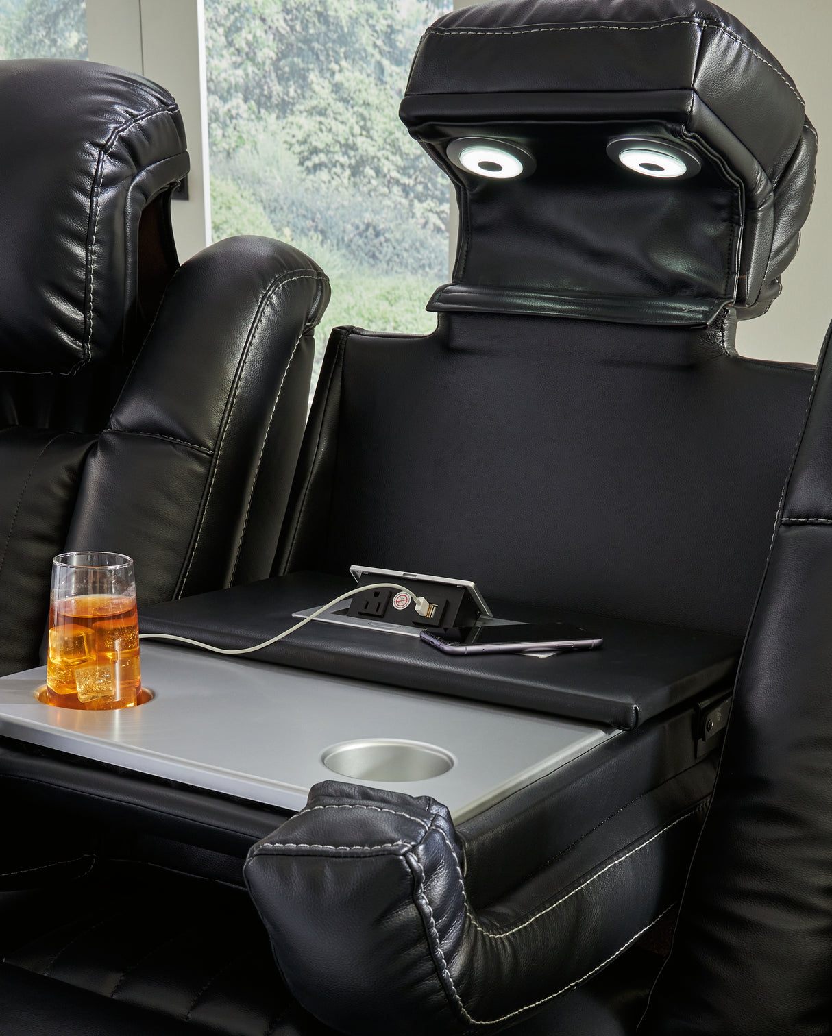 Caveman Den Power Reclining Sofa, Loveseat and Recliner