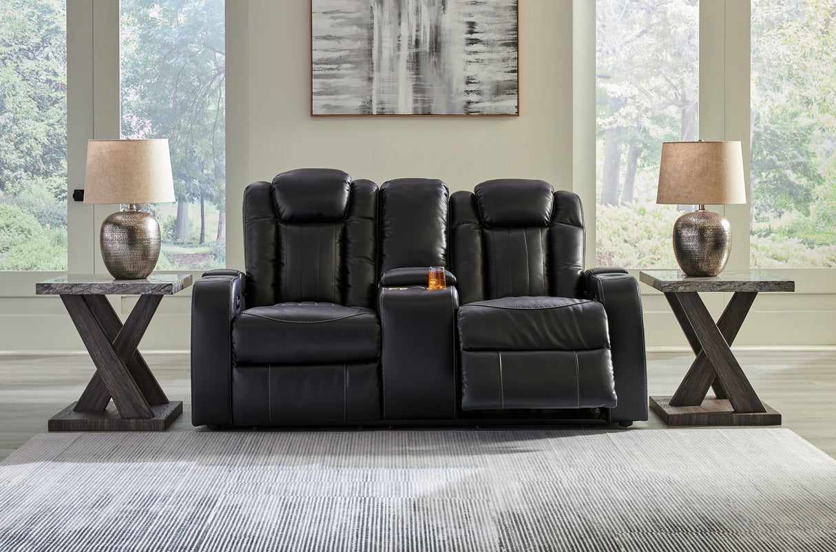 Caveman Den Power Reclining Sofa, Loveseat and Recliner