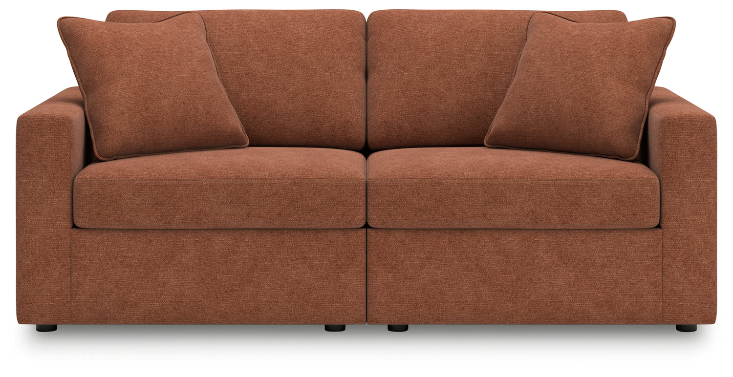 Modmax 3-Piece Sectional Sofa, 2-Piece Sectional Loveseat and Swivel Glider Recliner