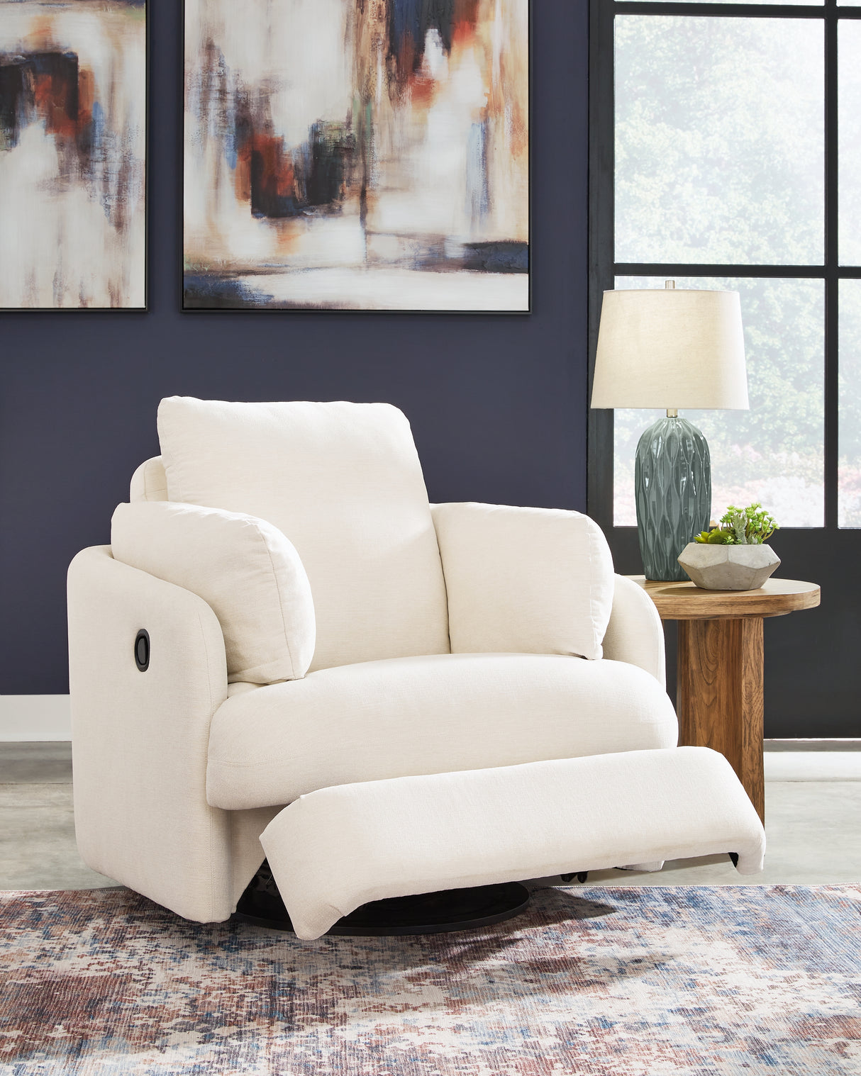 Modmax 6-Piece Sectional and Swivel Glider Recliner