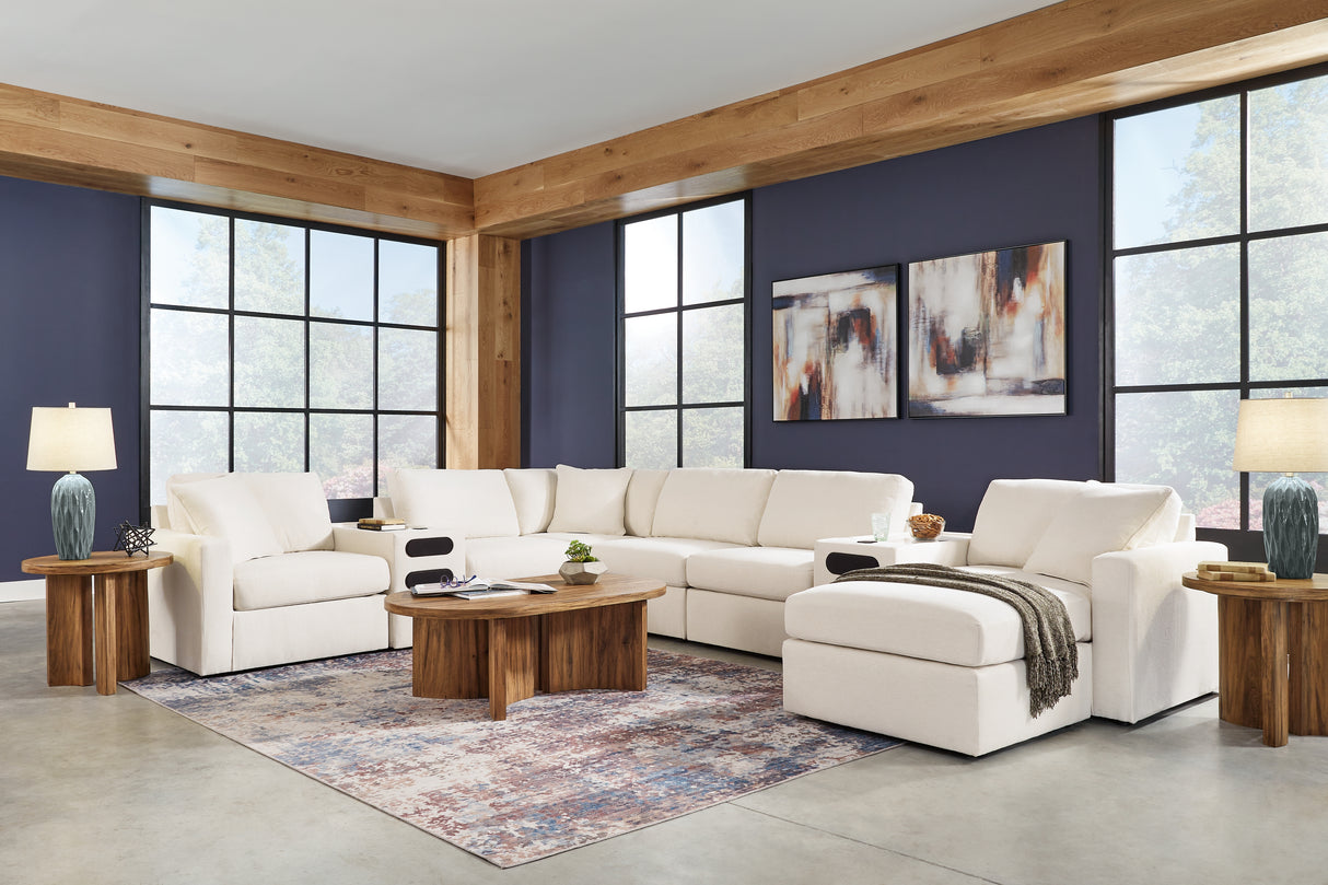 Modmax 6-Piece Sectional and 2 Ottomans