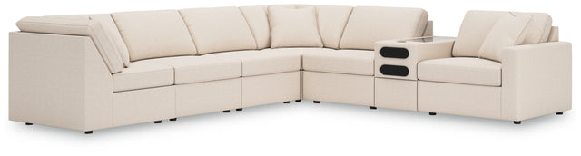 Furniture City Houma - Ashley Furniture - Modmax 7-Piece Sectional - 7-Piece Sectional with Audio Console - 92103S34