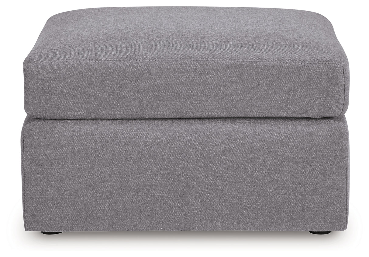 Modmax 6-Piece Sectional and Oversized Accent Ottoman