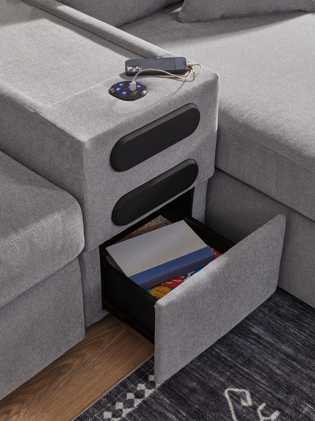 Modmax 4-Piece Sectional with Chaise