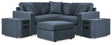 Furniture City Houma - Ashley Furniture - Modmax 5-Piece Sectional with Audio Console and Ottoman - 5-Piece Sectional with Audio Console and Ottoman - 92121U24