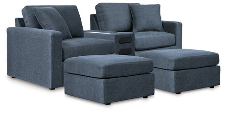Furniture City Houma - Ashley Furniture - Modmax 3-Piece Sectional and 2 Ottomans - 3-Piece Sectional and 2 Ottomans - 92121U26