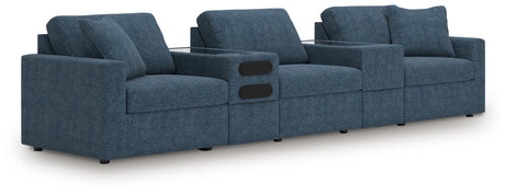 Furniture City Houma - Ashley Furniture - Modmax 5-Piece Sectional with Audio System - RAF 5-Piece Sectional with Audio System - 92121S64