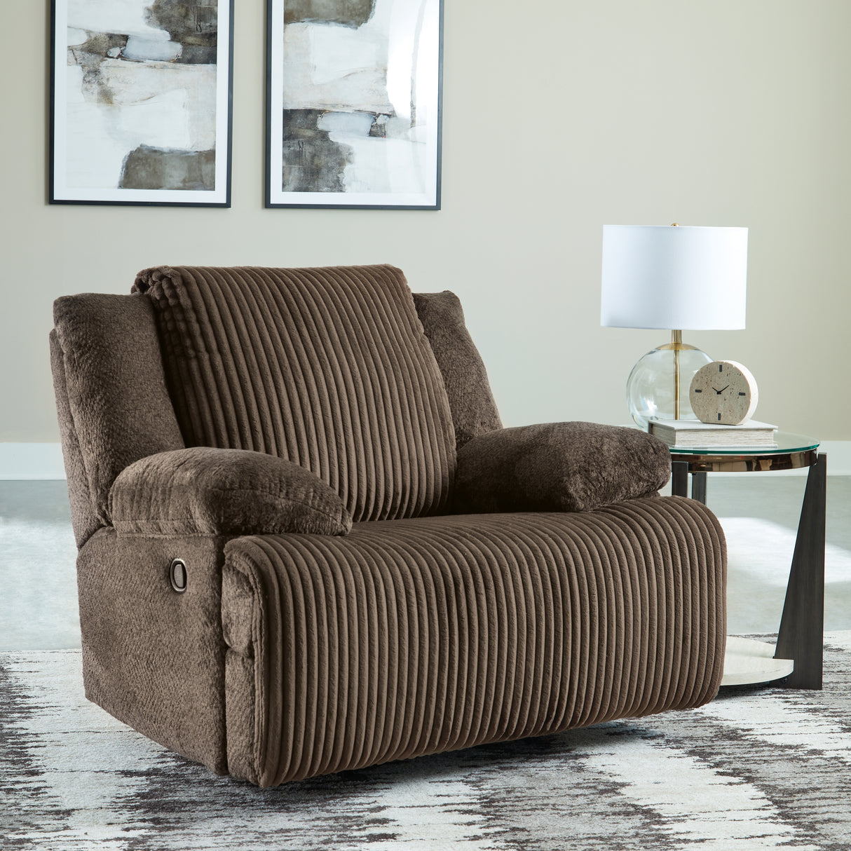 Furniture City Houma - Ashley Furniture - Top Tier Recliner - Rocker Recliner / Chocolate - 9270525