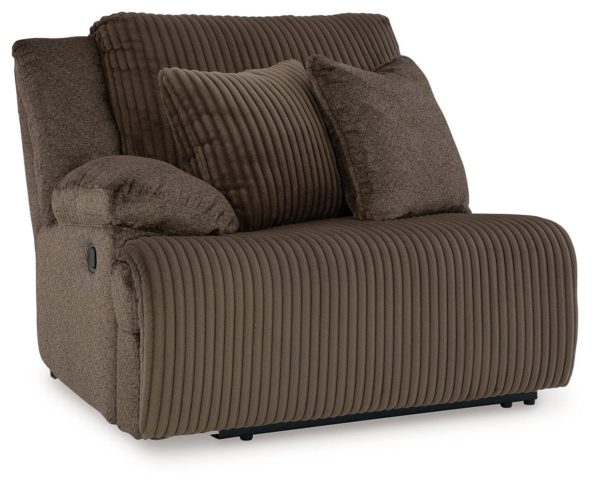 Top Tier 3-Piece Reclining Sofa Chaise Sectional