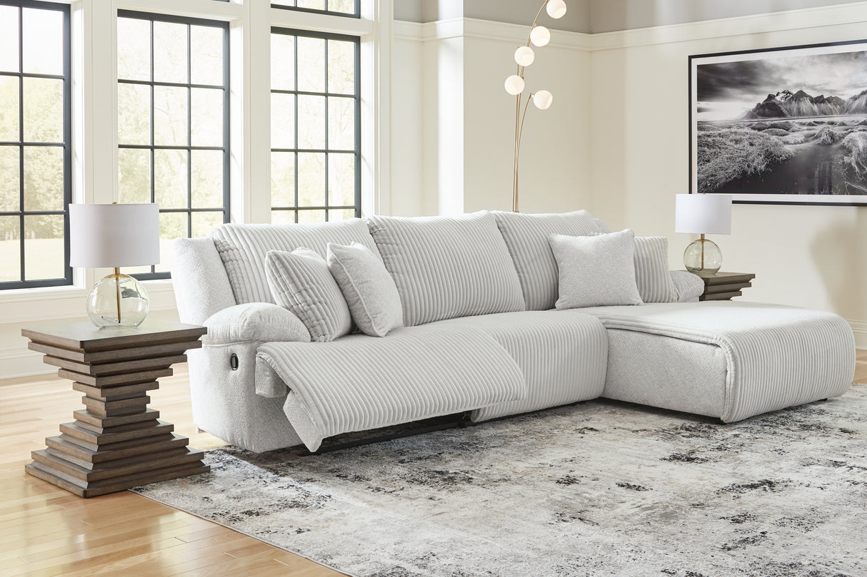 Top Tier 3-Piece Sectional Sofa Chaise