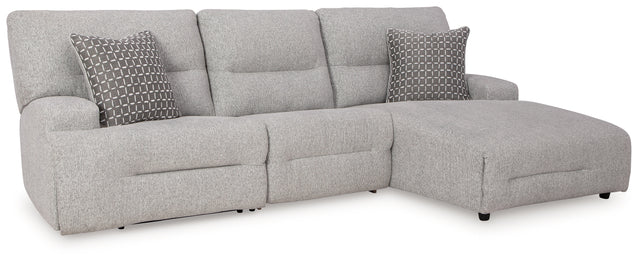 Furniture City Houma - Ashley Furniture - Acklen Place 3-Piece Power Reclining Sectional - 3-Piece Power Reclining Sectional - 93605S6