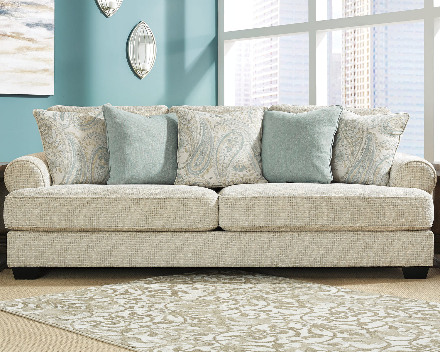 Furniture City Houma - Ashley Furniture - Monaghan Sofa - Sofa - 9620538