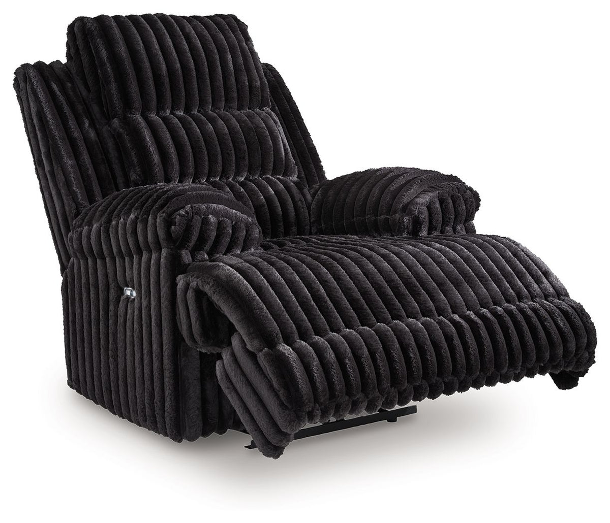 Rhine Falls - Zero Wall Power Recliner - Onyx
