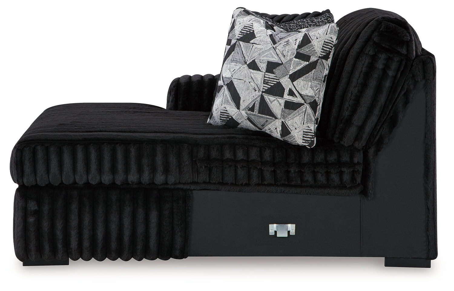 Midnight-Madness 4-Piece Sectional and Ottoman