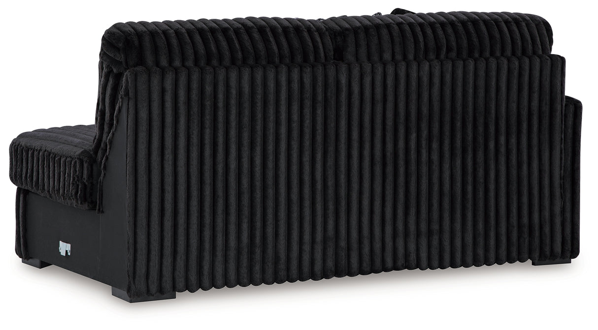 Midnight-Madness 3-Piece Sectional with Chaise