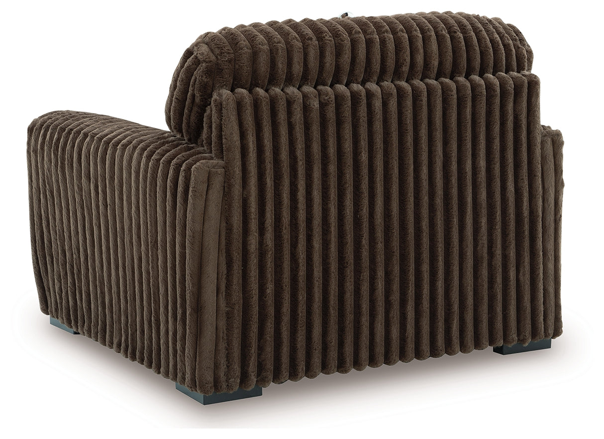 Midnight-Madness Oversized Chair